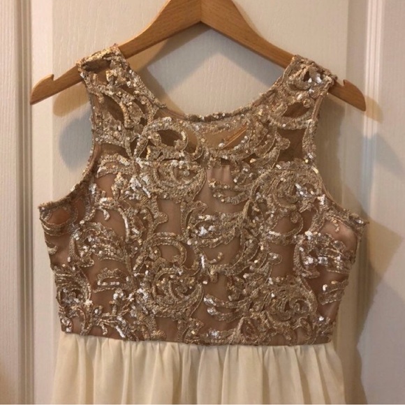 Girls Embellished Wedding Dress bundle 14-16 - Picture 4 of 12